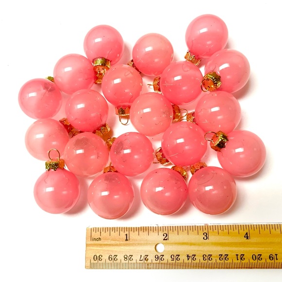 Vintage Petite Pink Ornaments - Picture 3 of 4